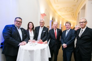 70 Jahre Steuerberaterverabnd_niedersachsen Sachsen Anhalt / Dr. Norbert Bolz, Dr. Jörg Grune und Prof. Dr. H.-Michael Korth  