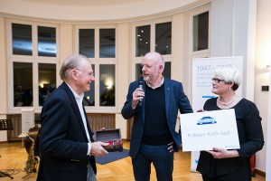 70 Jahre Steuerberaterverband Niedersachsen Sachsen-Anhalt / Prof. Dr. H.-Michael Korth, Christian Böke und Dr. Annegret Bruns   