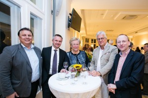 70 Jahre Steuerberaterverband Niedersachsen Sachsen-Anhalt / Dirk Krohn, Markus Perschon, Ute Mascher, Dr. Norbert Bolz und Prof. Dr. Bert Kaminski 