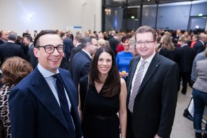 Steuerberaterverband Niedersachsen Sachsen-Anhalt / Neujahrsempfang 2016 / Marc Sydow, Sandra Sydow, Hartmut Westphal 