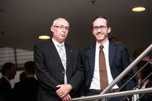 Steuerberaterverband Niedersachsen Sachsen-Anhalt / Steuerfachtagung 2015 /  Bezirksvorsitzender Oldenburg Hergen Kalitzki und André Gorpe