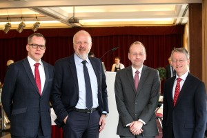 Steuerberaterverband Niedersachsen Sachsen-Anhalt - Prof. Dr. Burkhard Binnewies, Präsident Christian Böke, Prof. Dr. Bert Kaminski, Prof. Dr. Guido Förster