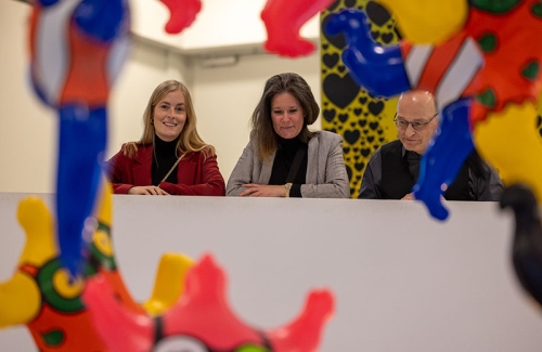 StBV Neujahrsempfang im Sprengelmuseum | Katharina Schuder, Nina Jung, Norbert Moschner