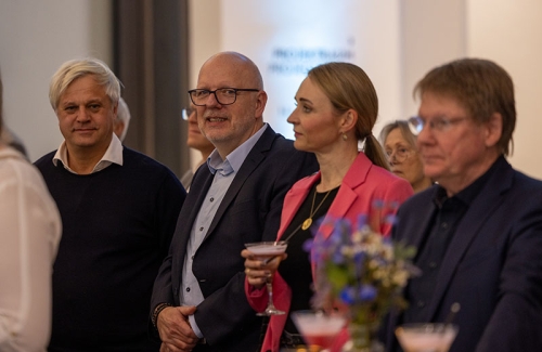 StBV Neujahrsempfang im Sprengelmuseum | George Alexander Wolf, Christian Böke, Verena Hahn, Dr. Jörg Grune
